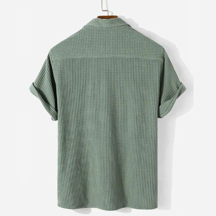 Relaxed Textured Polo - Benson & Clark