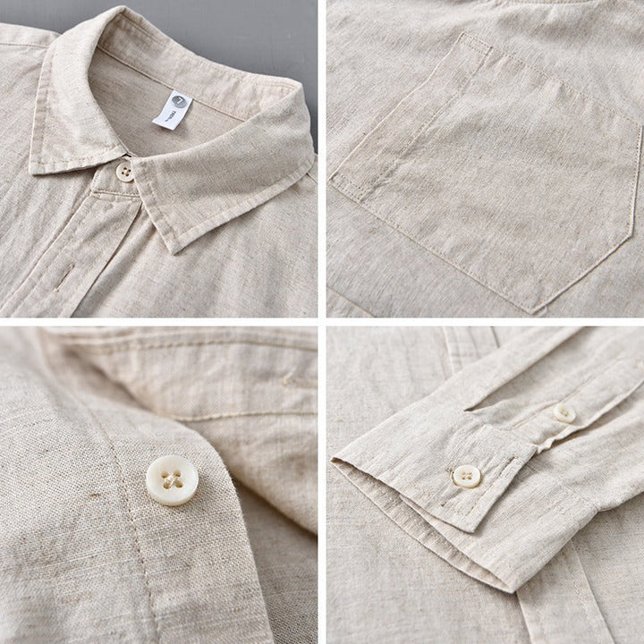 Tropicana 100% Linen Shirt - Benson & Clark