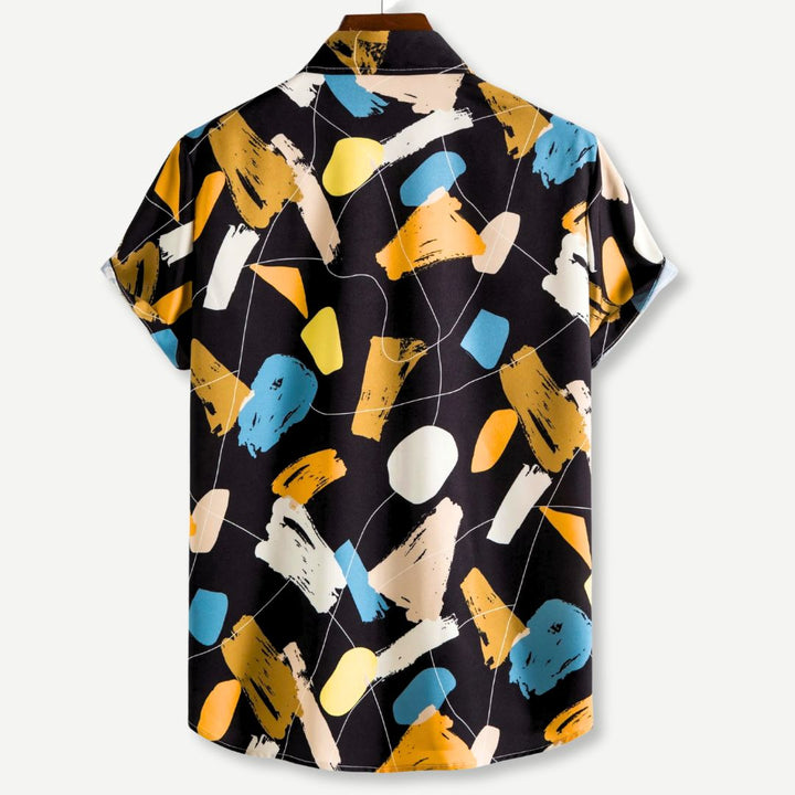 Relaxed Paint Stroke Shirt - Benson & Clark