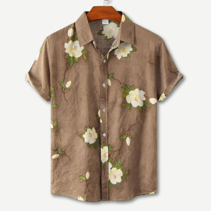 Relaxed Floral Breeze Shirt - Benson & Clark