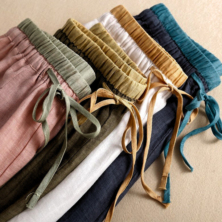 Elara Linen Trousers