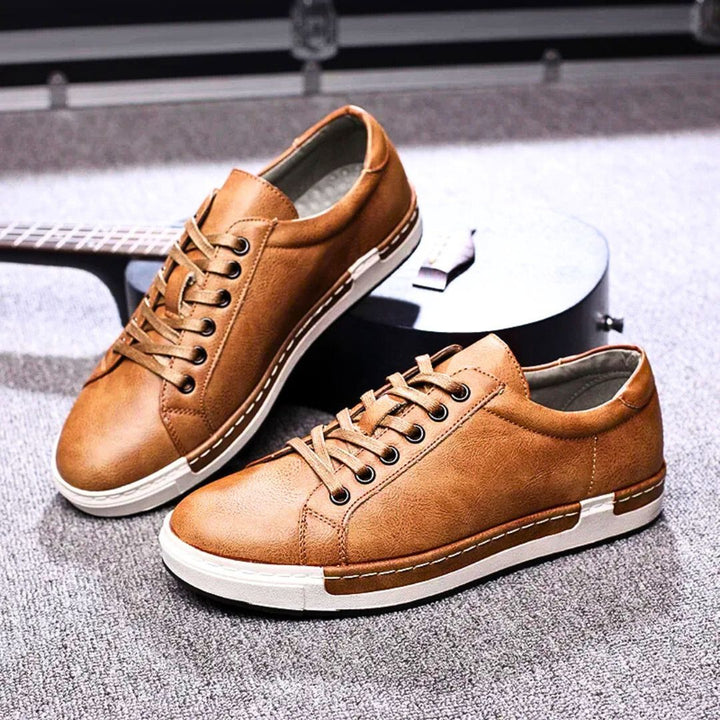 Modern Leather Sneaker - Benson & Clark