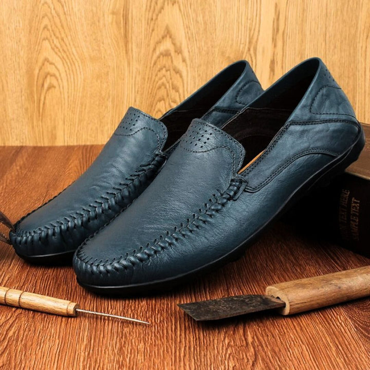 Genuine Leather "Lite Walk" Loafers - Benson & Clark