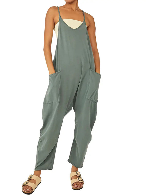 Verona Patch Pocket Jumpsuit