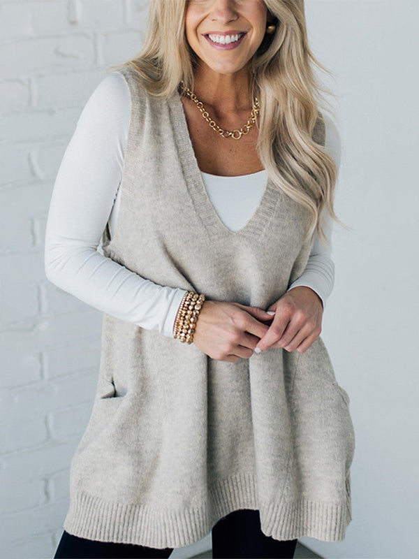 Verona Knit Pocket Vest