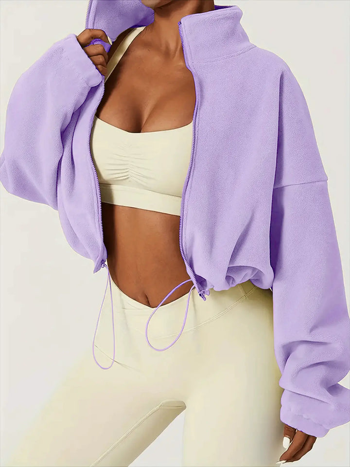 Palma Cropped Zip Jacket