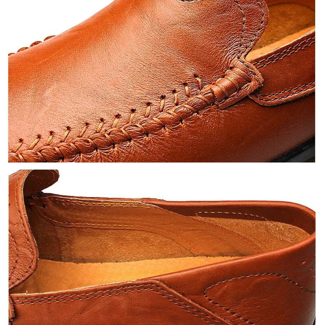 Genuine Leather "Lite Walk" Loafers - Benson & Clark