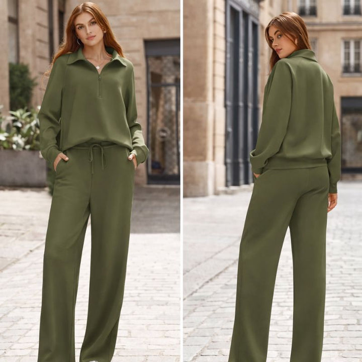 Azzura Half-Zip Set