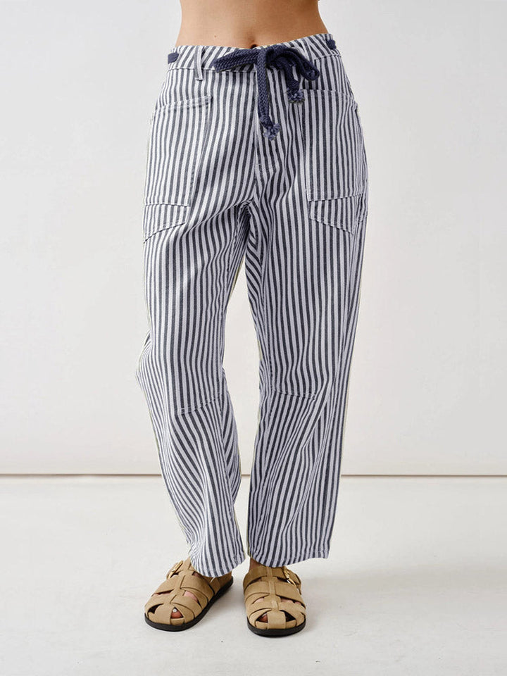 Milano Railroad Barrel Pants