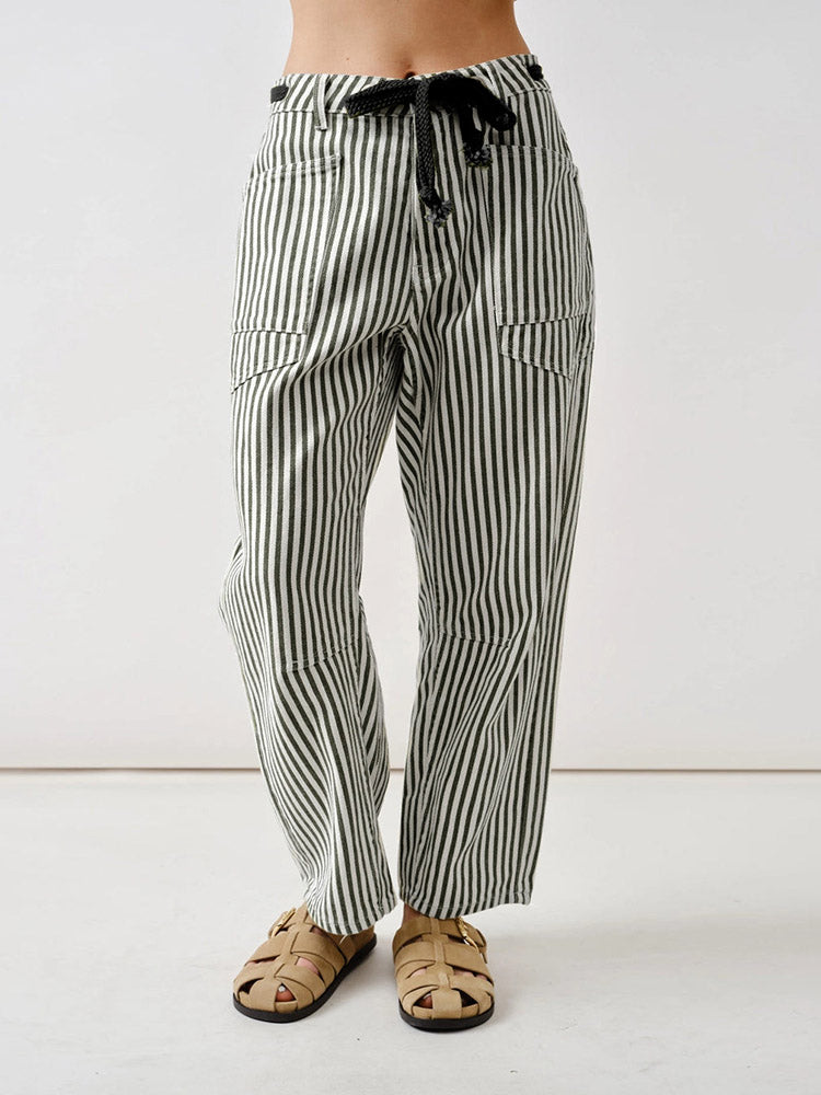 Milano Railroad Barrel Pants