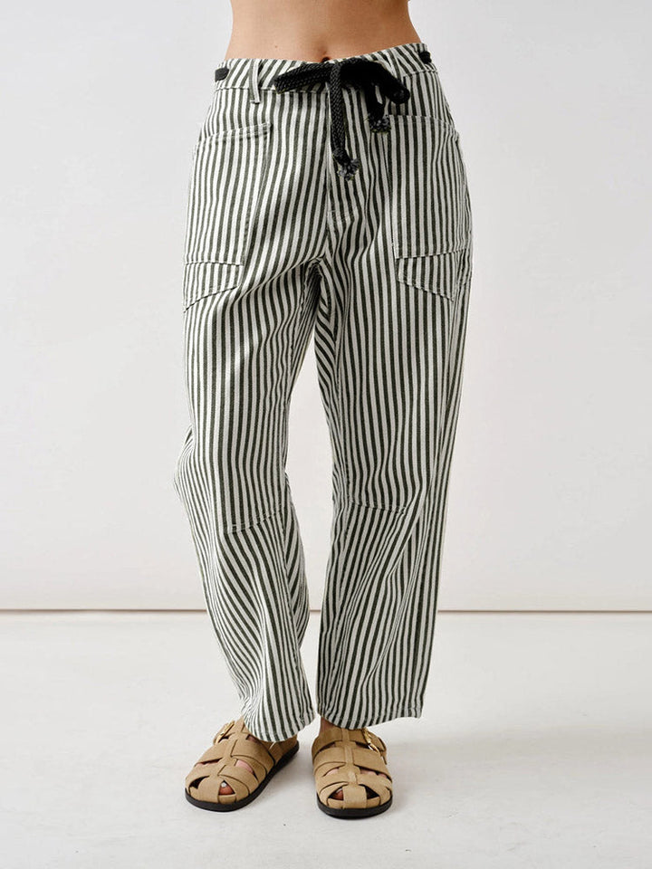 Milano Railroad Barrel Pants
