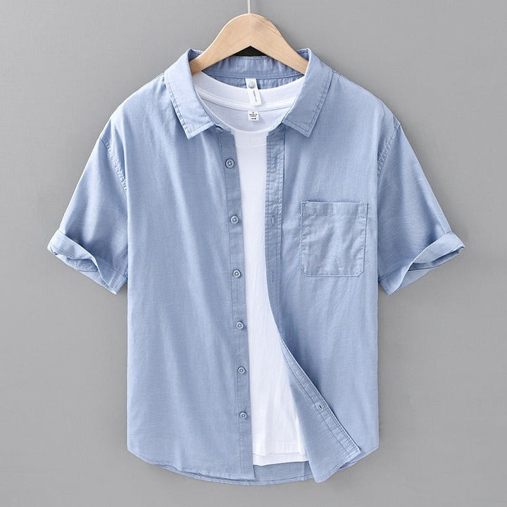 Tropicana 100% Linen Short Sleeve - Benson & Clark