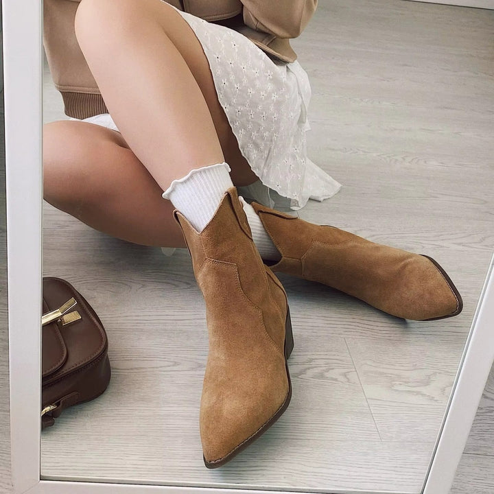 Siena Suede Ankle Boots