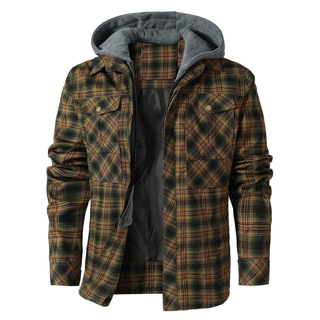 TrailGuard Hooded Flannel Jacket (4 Designs) - Benson & Clark