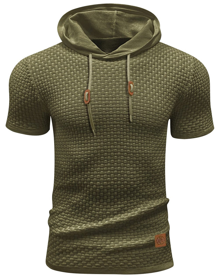 FlexLite Short-Sleeve Hoodie (8 Designs) - Benson & Clark