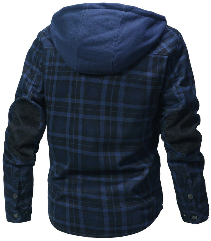 Highlander Hooded Flannel Jacket (9 Designs) - Benson & Clark