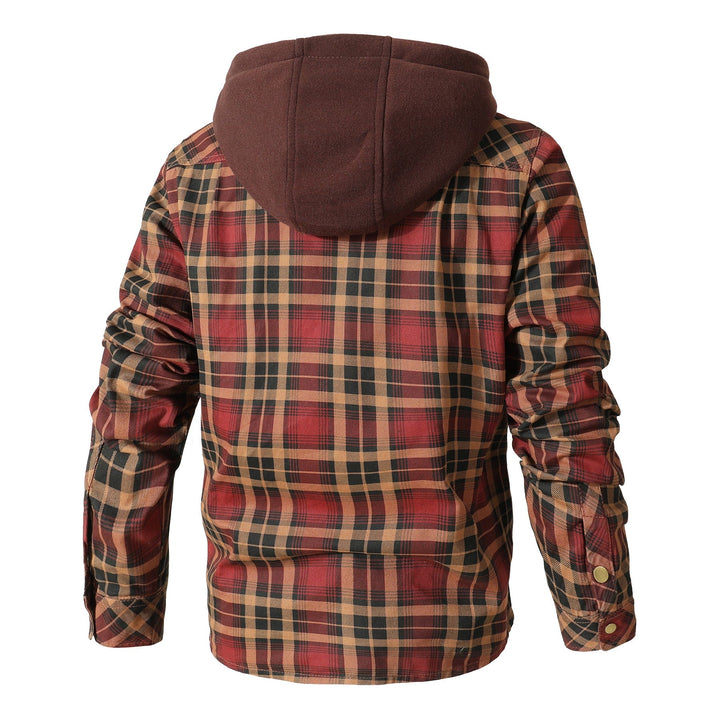 TrailGuard Hooded Flannel Jacket (4 Designs) - Benson & Clark