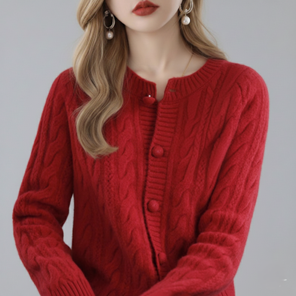 Verona Cable Cardigan