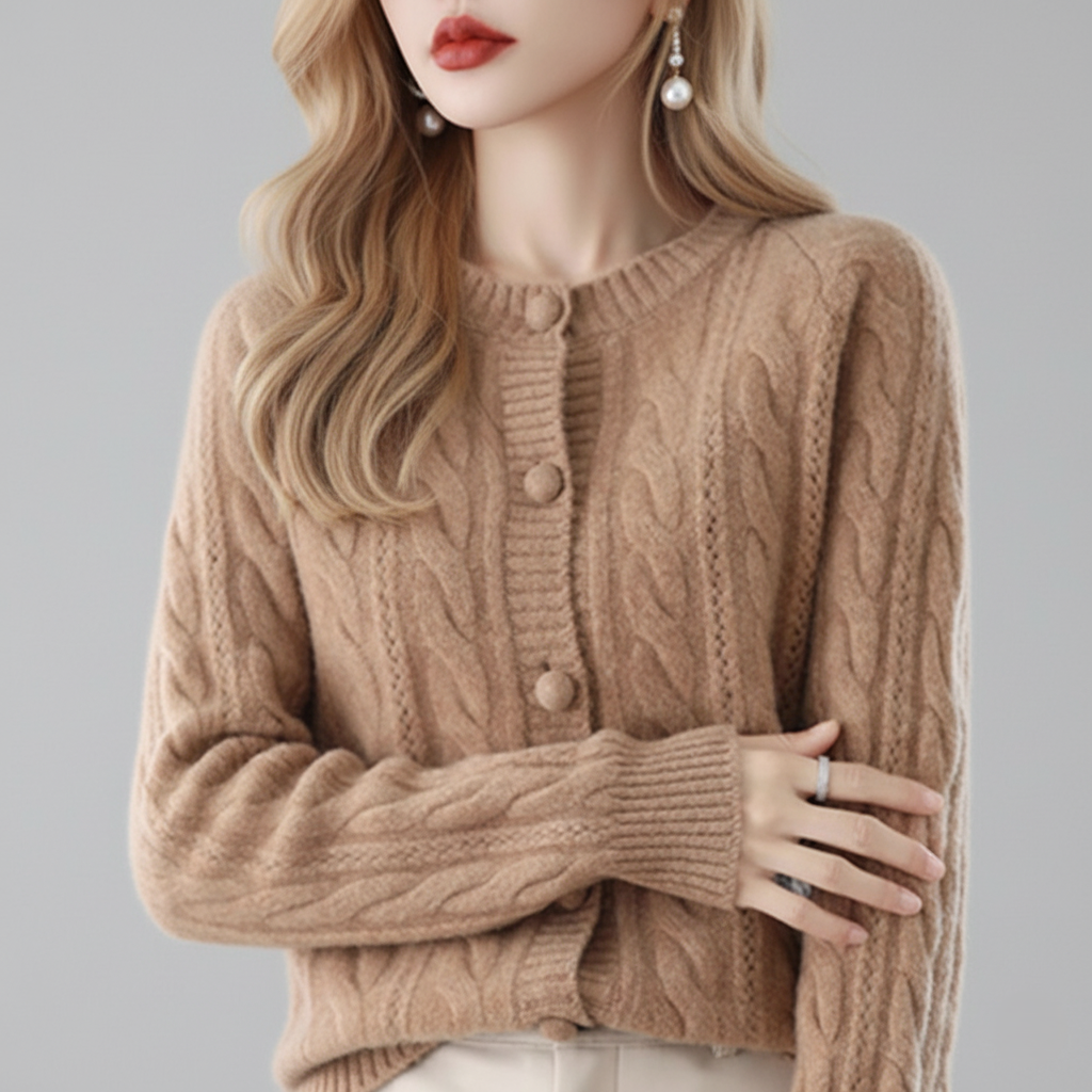 Verona Cable Cardigan