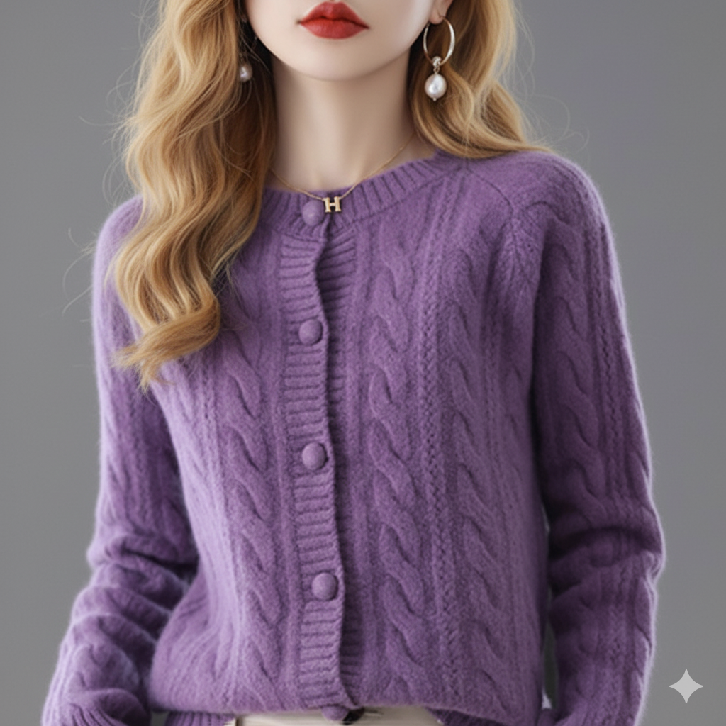 Verona Cable Cardigan
