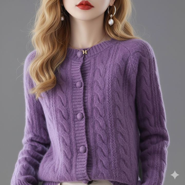 Verona Cable Cardigan