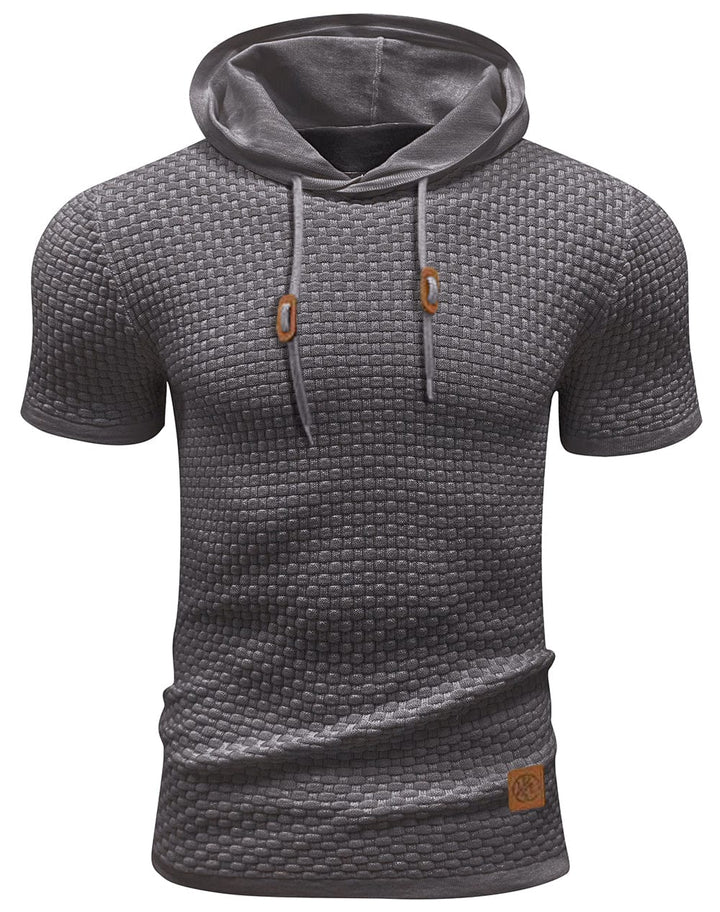 FlexLite Short-Sleeve Hoodie (8 Designs) - Benson & Clark