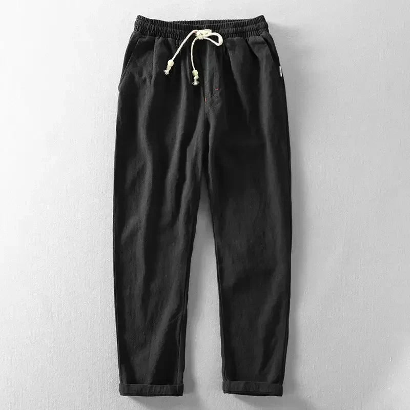 Kyoto Linen Jogger Pants