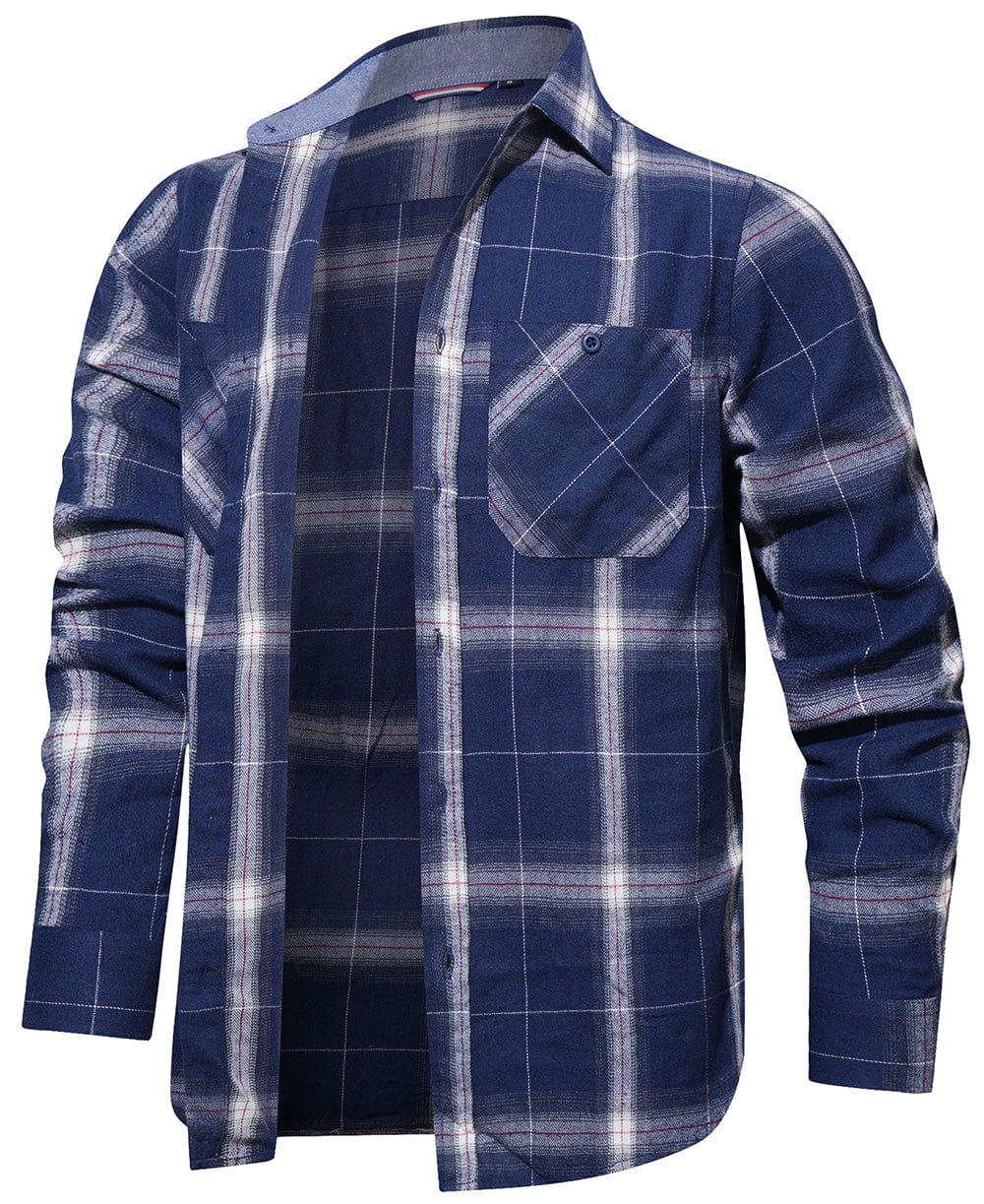 Pine Ridge Flannel Shirt (8 Designs) - Benson & Clark