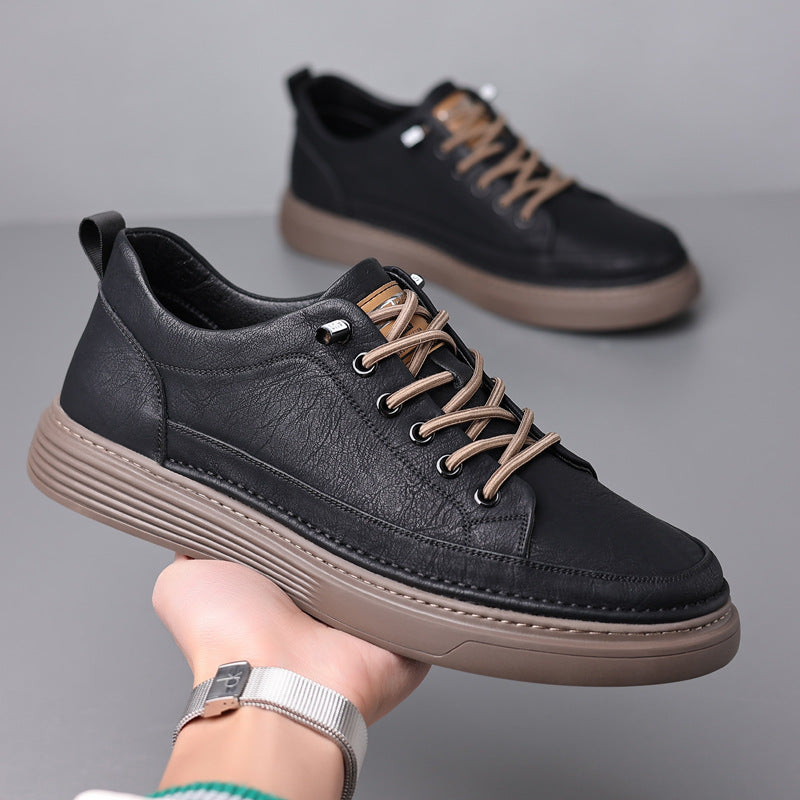 Marlowe Genuine Leather Sneakers