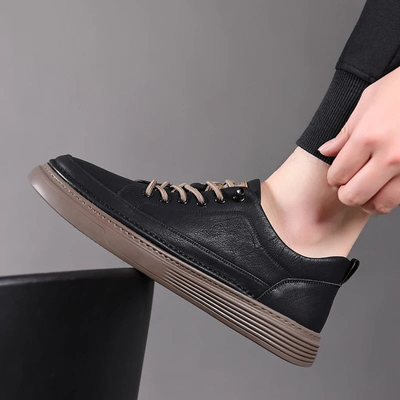 Marlowe Genuine Leather Sneakers