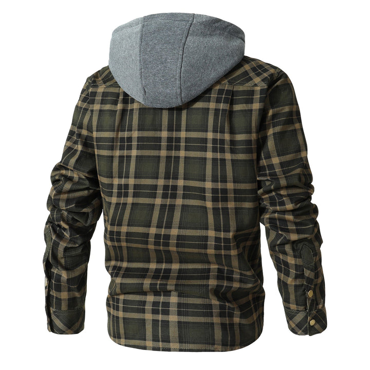 TrailGuard Hooded Flannel Jacket (4 Designs) - Benson & Clark