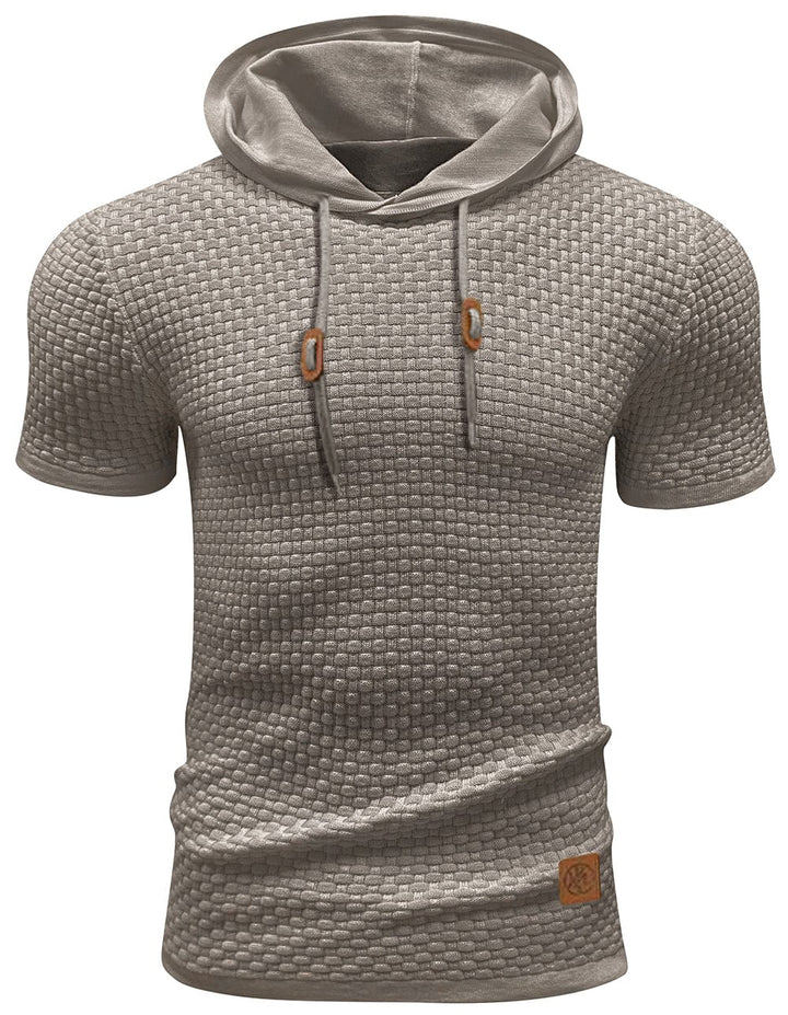 FlexLite Short-Sleeve Hoodie (8 Designs) - Benson & Clark