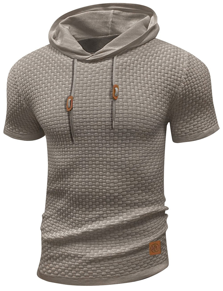 FlexLite Short-Sleeve Hoodie (8 Designs) - Benson & Clark