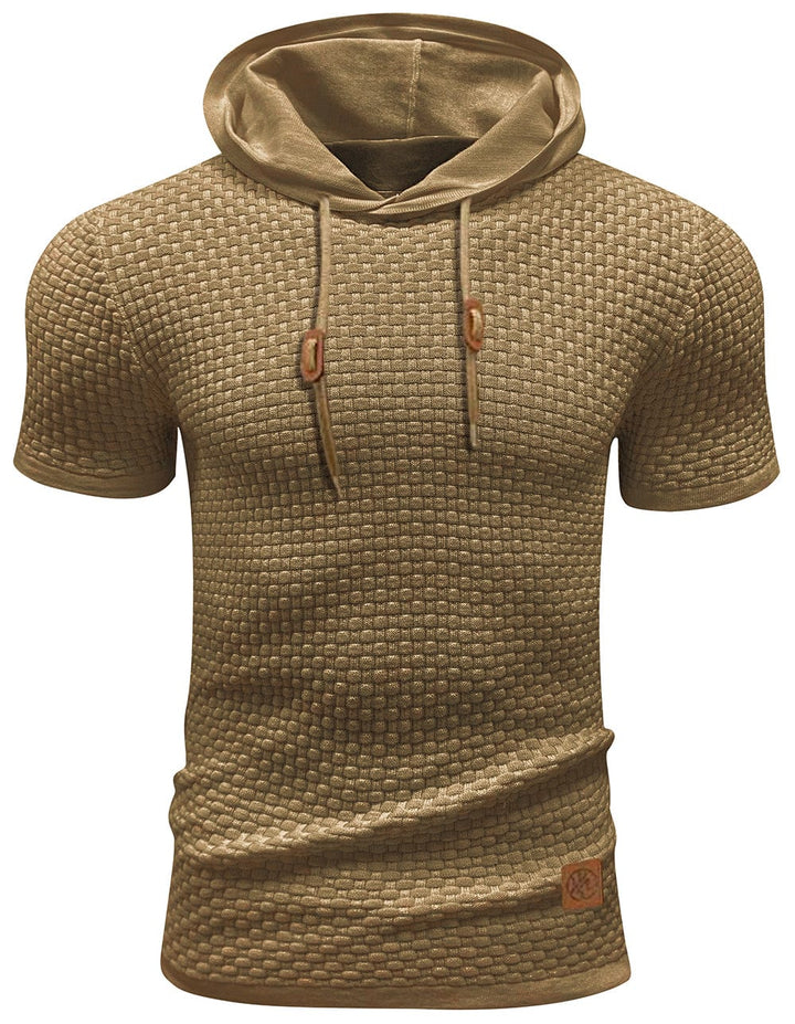 FlexLite Short-Sleeve Hoodie (8 Designs) - Benson & Clark