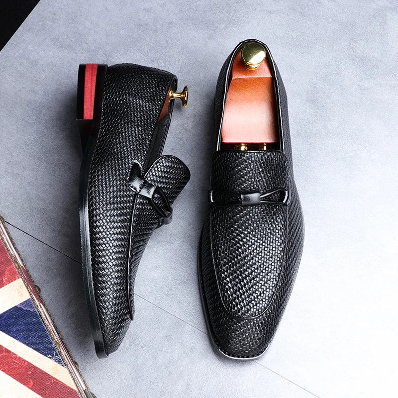 Bellagio Woven Oxford Loafers