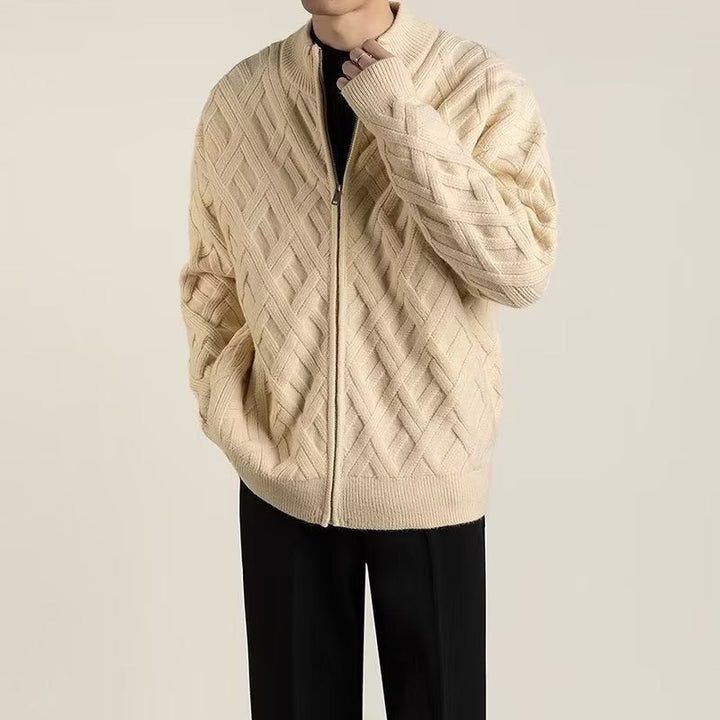 Elric Knitted Zip Sweater
