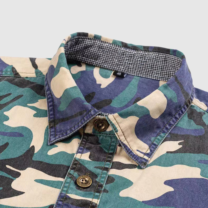 Jaxon Camo Long Sleeve - Benson & Clark