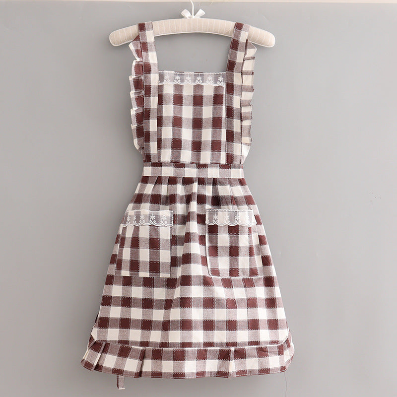 Plaid Farmhouse Apron