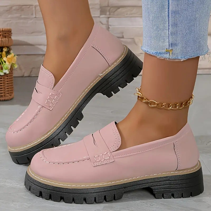 Lisbon Chunky Sole Loafers