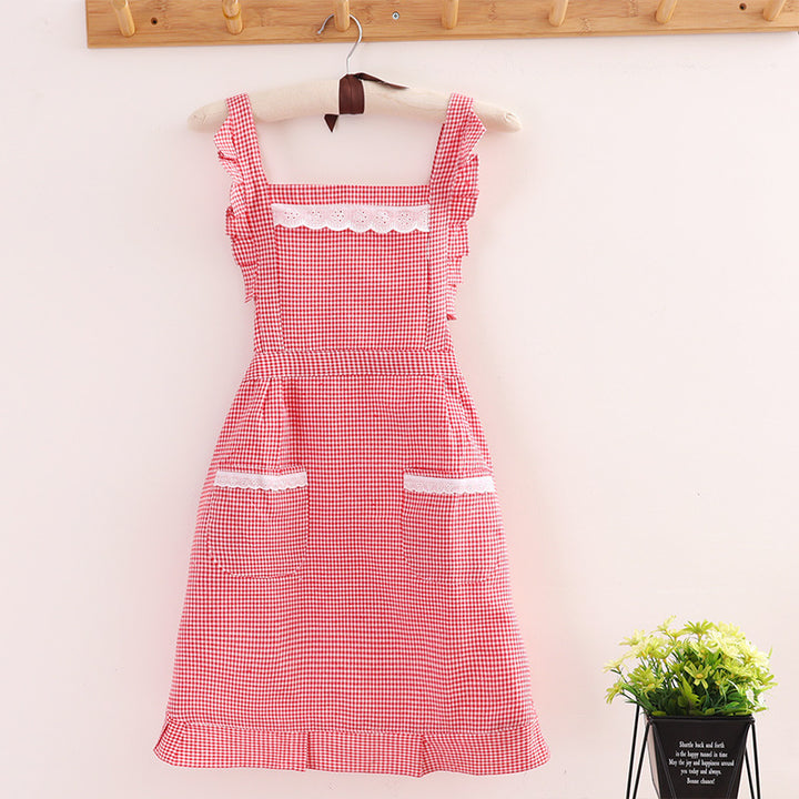 Checkered Farmhouse Apron