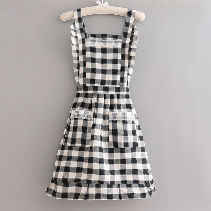 Plaid Farmhouse Apron