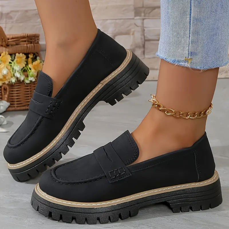 Lisbon Chunky Sole Loafers