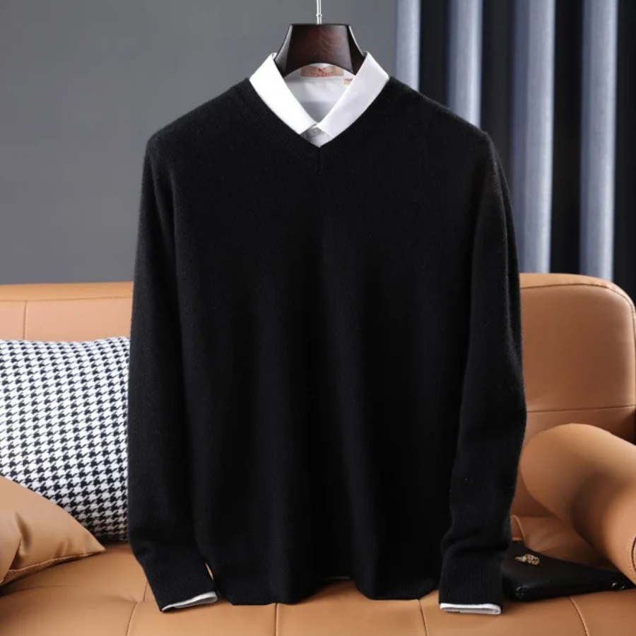 Vienna Cashmere Sweater - Benson & Clark