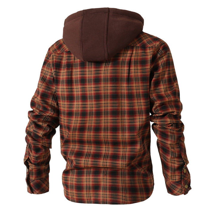 TrailGuard Hooded Flannel Jacket (4 Designs) - Benson & Clark