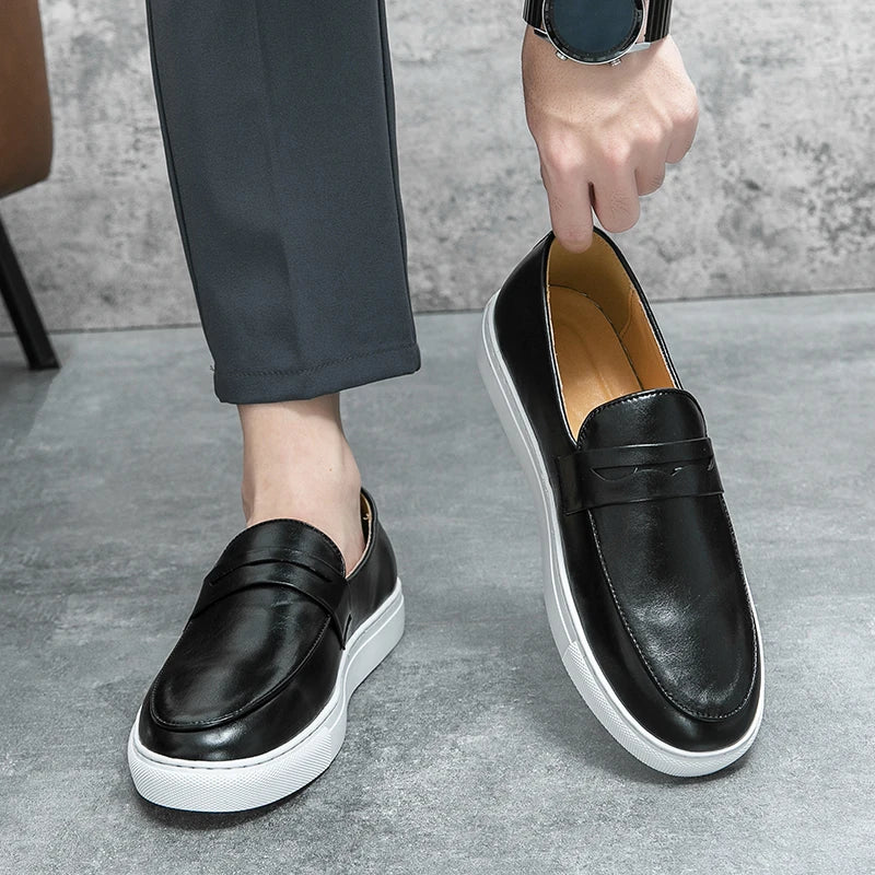 Calvano Leather Loafers