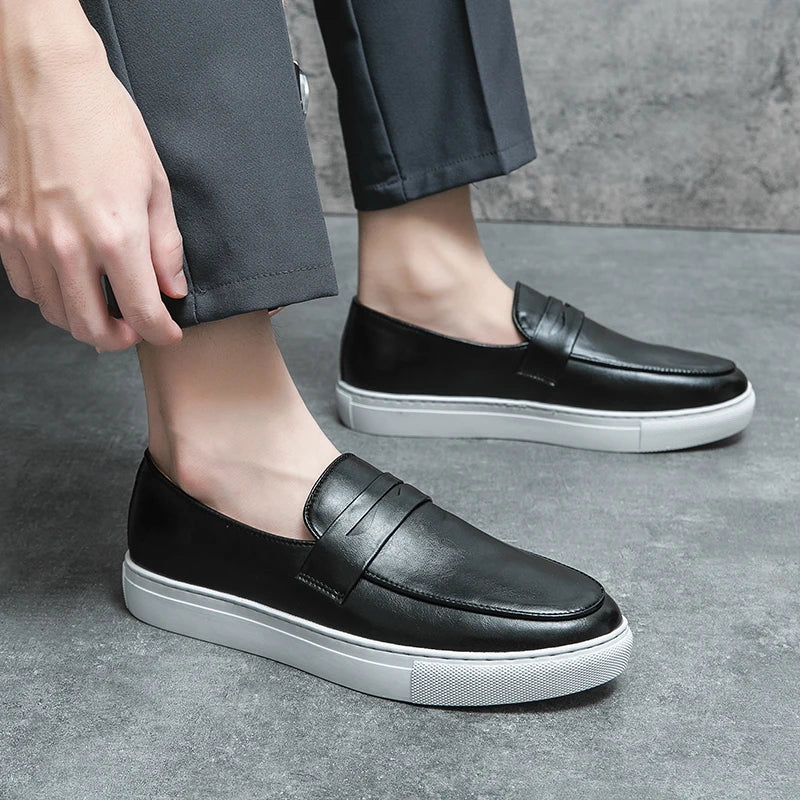 Calvano Leather Loafers