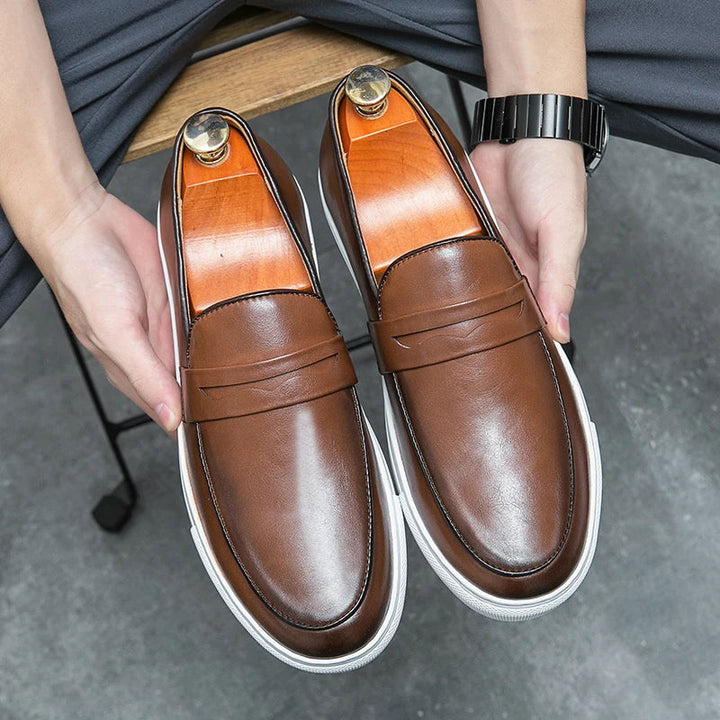Calvano Leather Loafers
