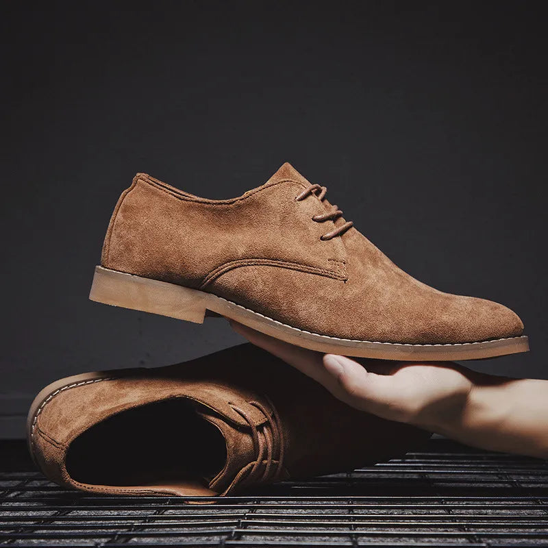 Novaro Suede Oxford Shoes