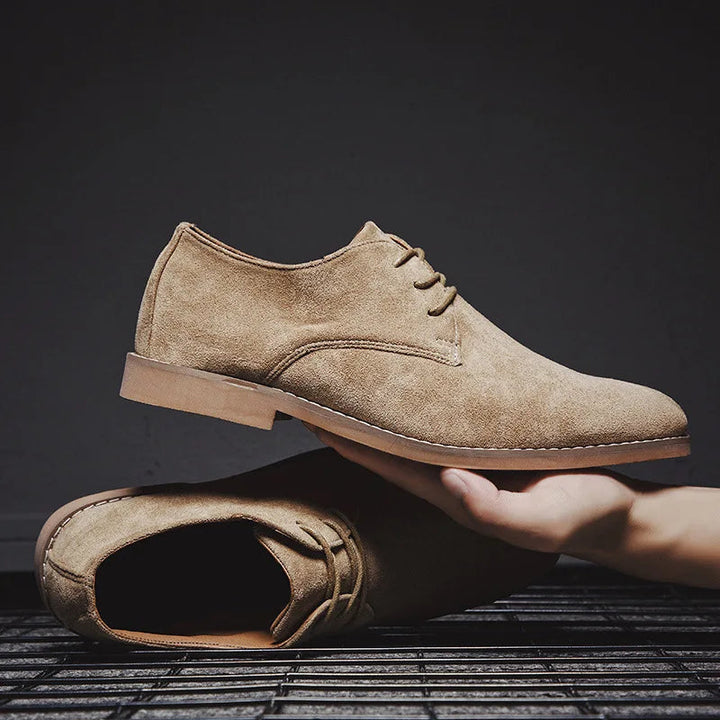 Novaro Suede Oxford Shoes