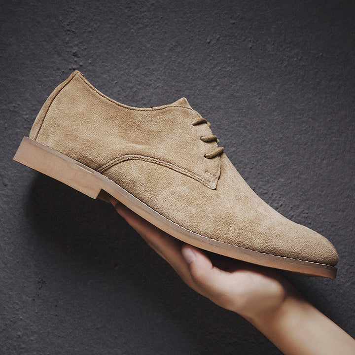 Novaro Suede Oxford Shoes